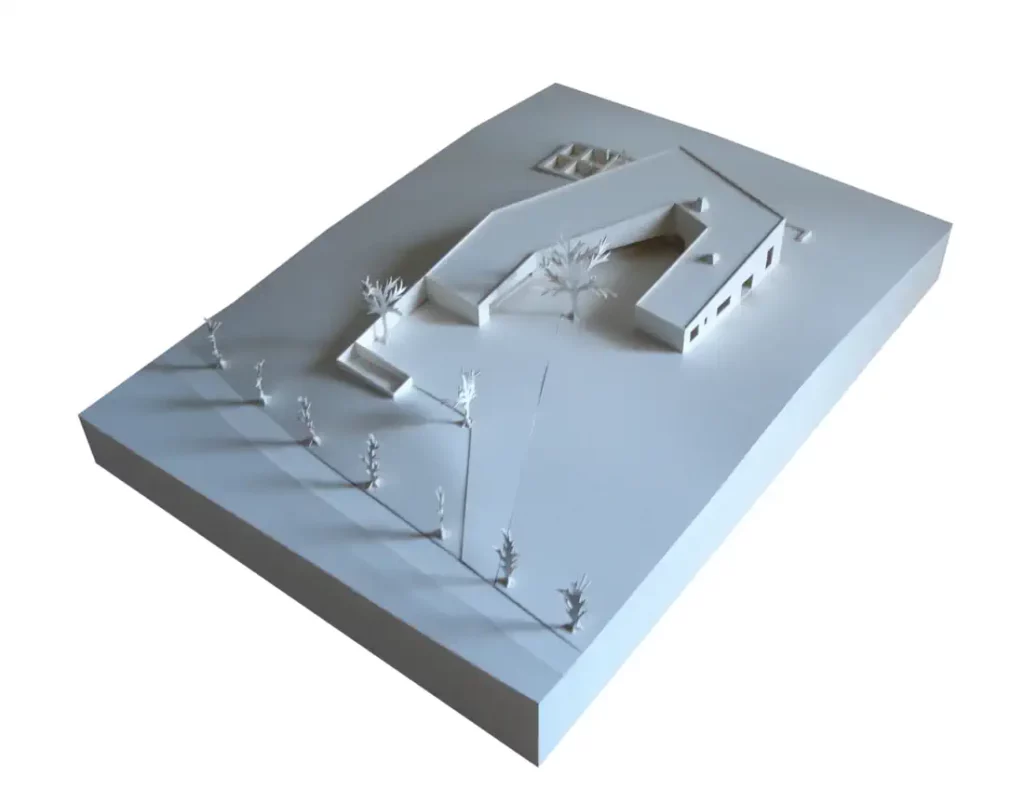 Maqueta - Casa Sustentável na Covilhã