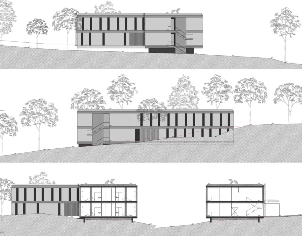 Projeto de arquitectura da Unidade de Cuidados Continuados