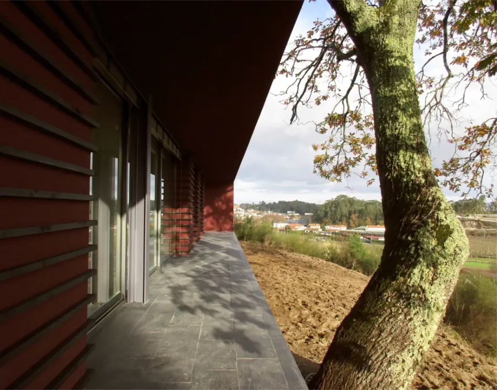 Casa ecológica com energia solar passiva