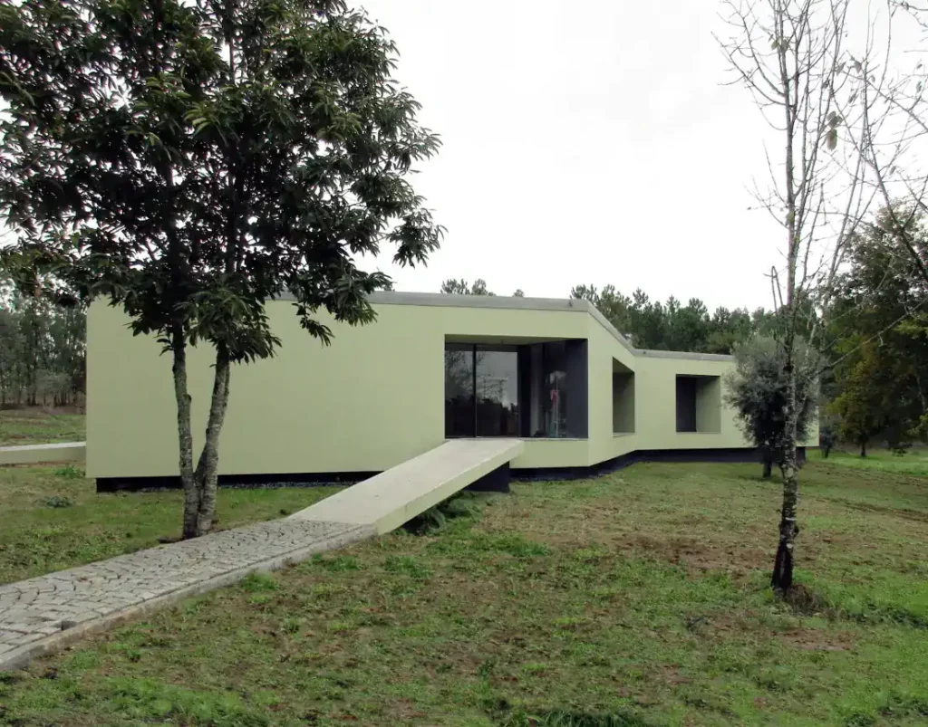 Construção sustentável de uma casa bioclimática