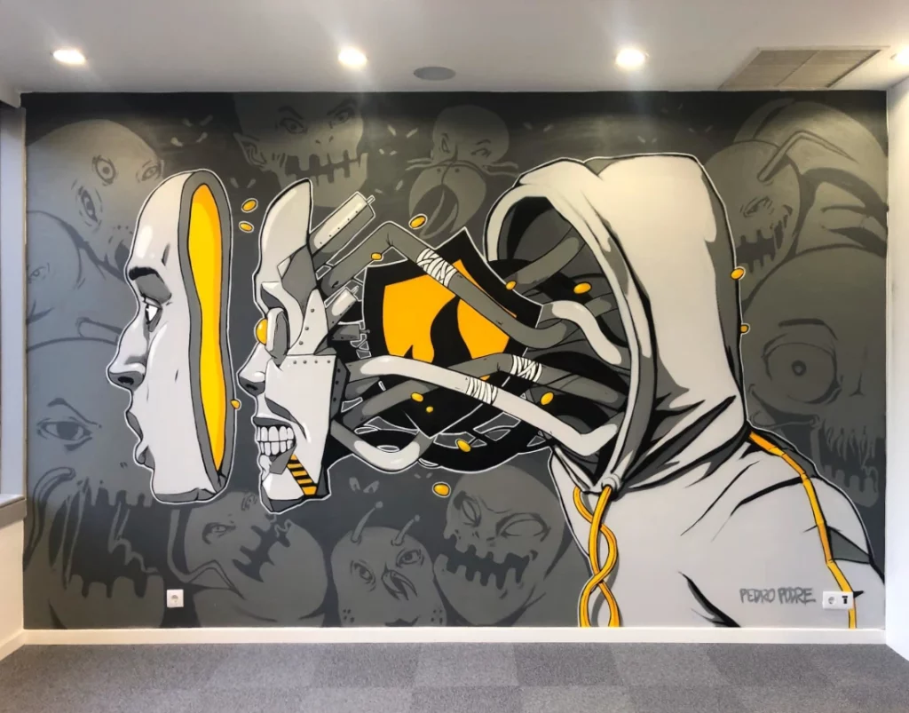 Arte Urbana no espaço de trabalho