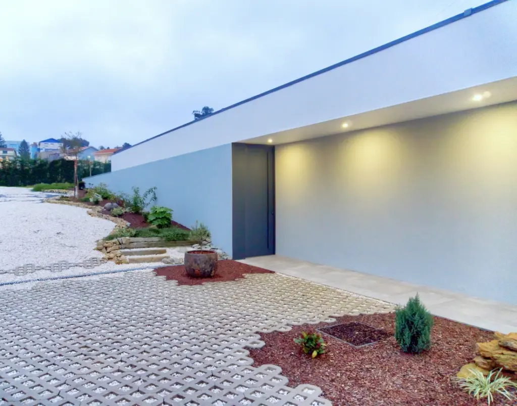 Entrada da casa térrea